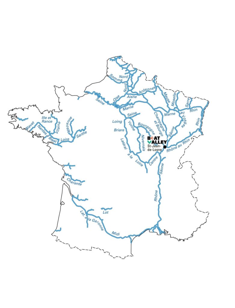 voies navigables en France