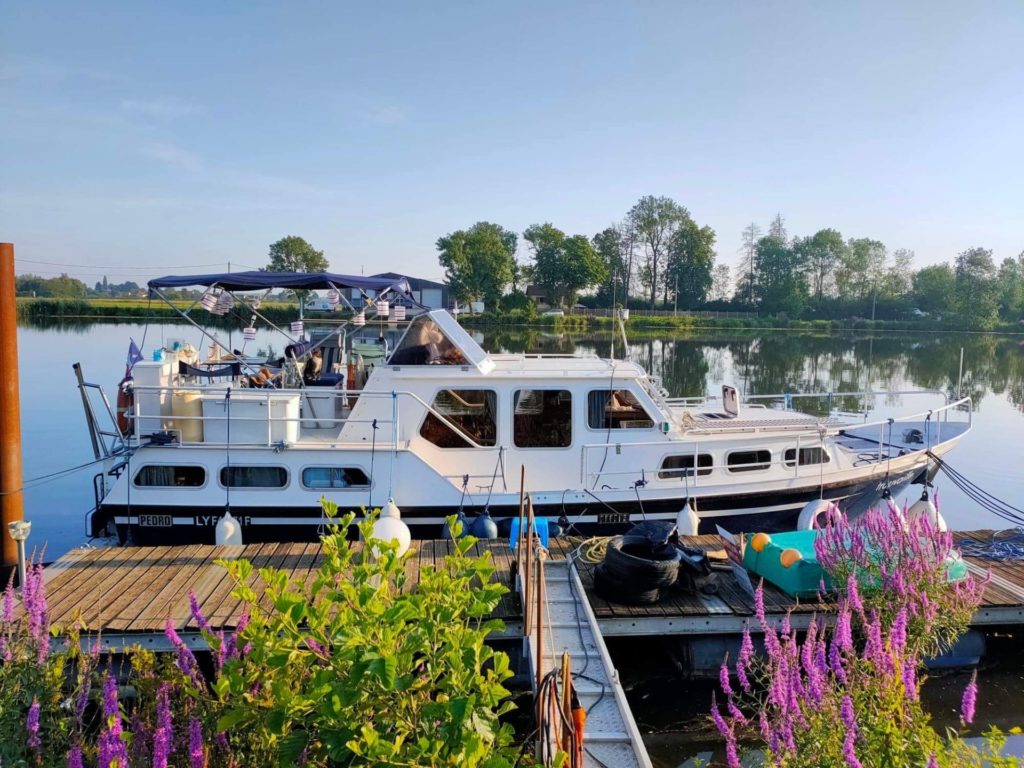 bateau sur la Saône