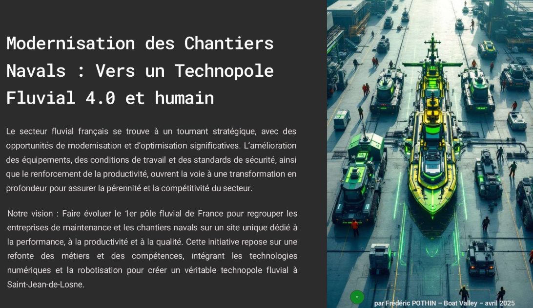 une GPECT F pour construire le technopole fluvial du XXI siècle
